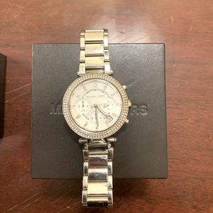 Michael Kors Woman’s Silver Watch